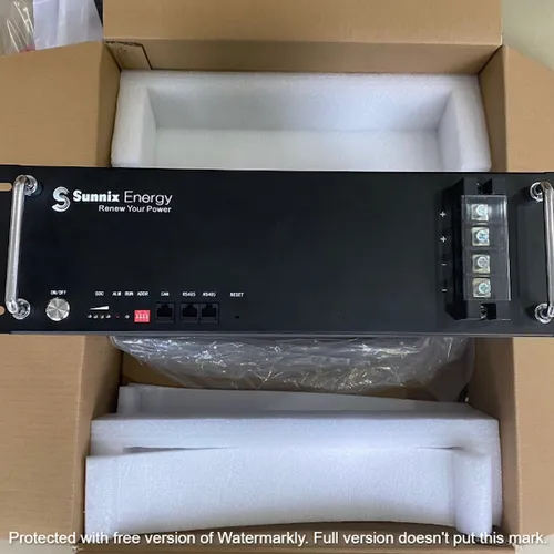 PIN LƯU TRỮ ĐIỆN MẶT TRỜI LITHIUM SUNNIX SNE-ES G5.0 – 48V 100AH