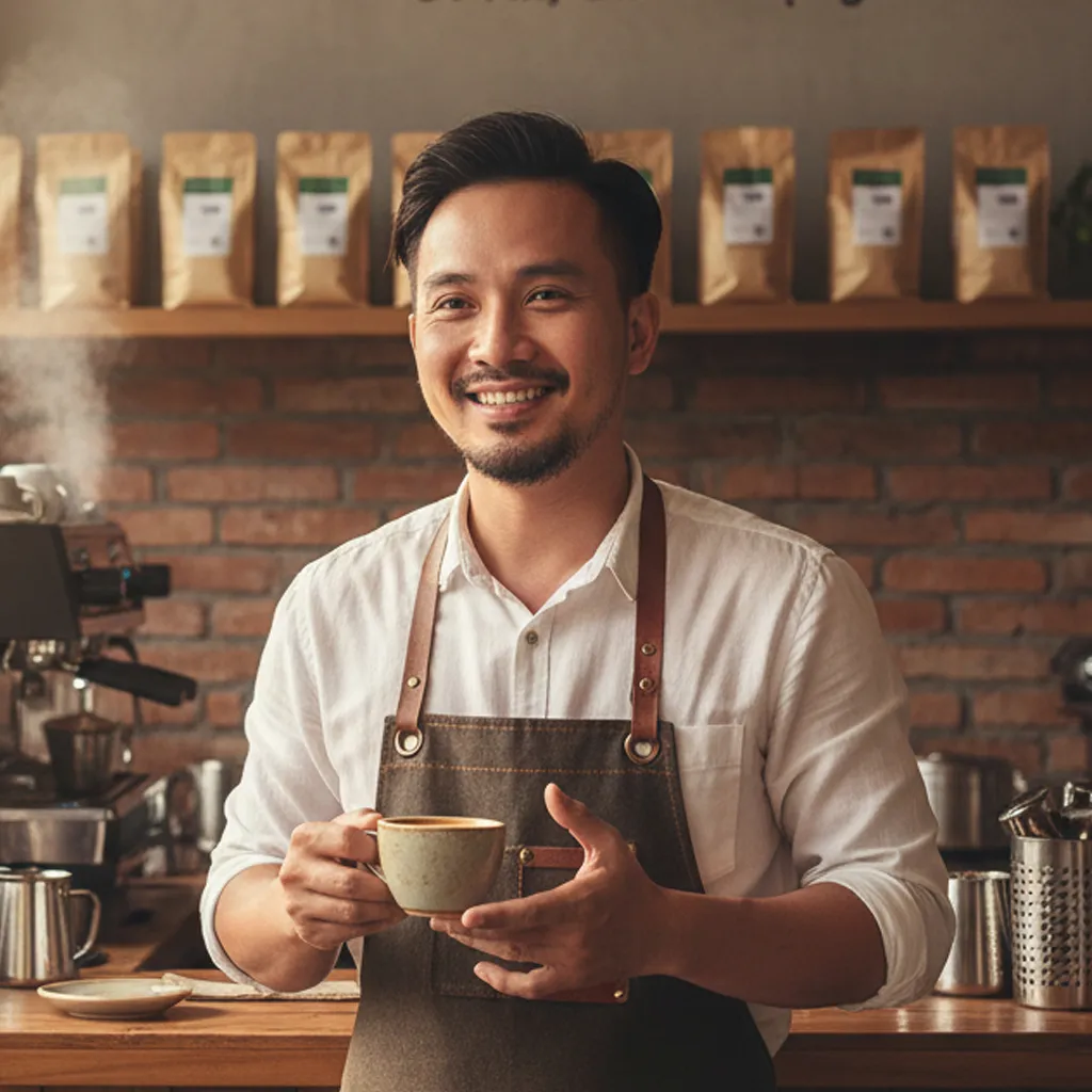 Anh Bình Nguyễn - Chủ quán cà phê