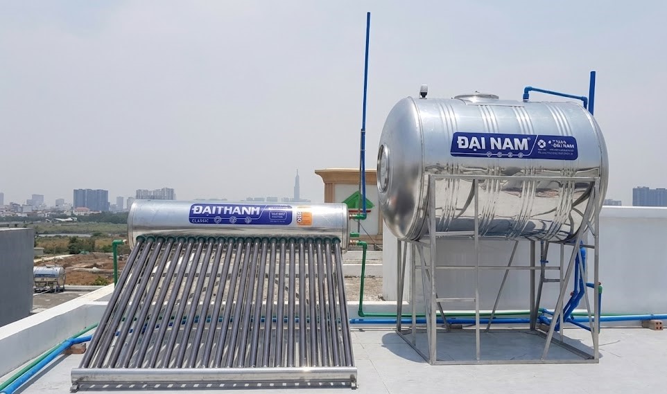 Bồn inox Đại Nam. Sản phẩm chính hãng Tân Á Đại Thành