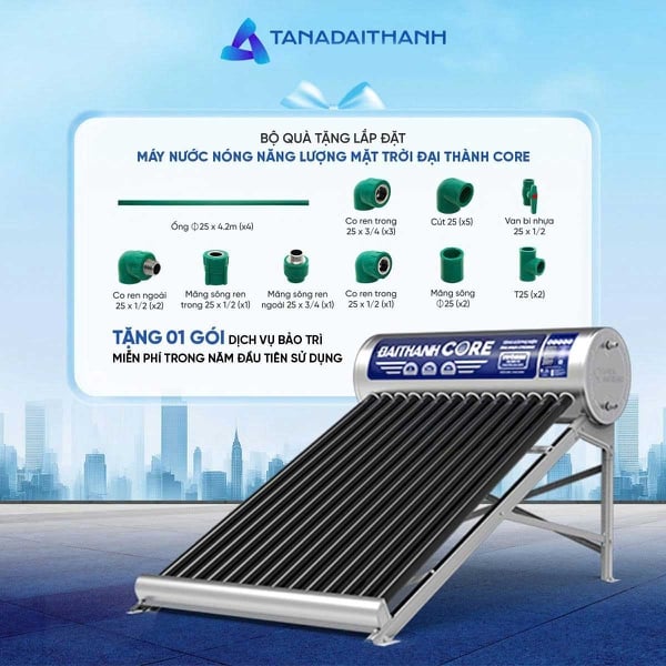 Máy nước nóng Đại Thành Core 180L