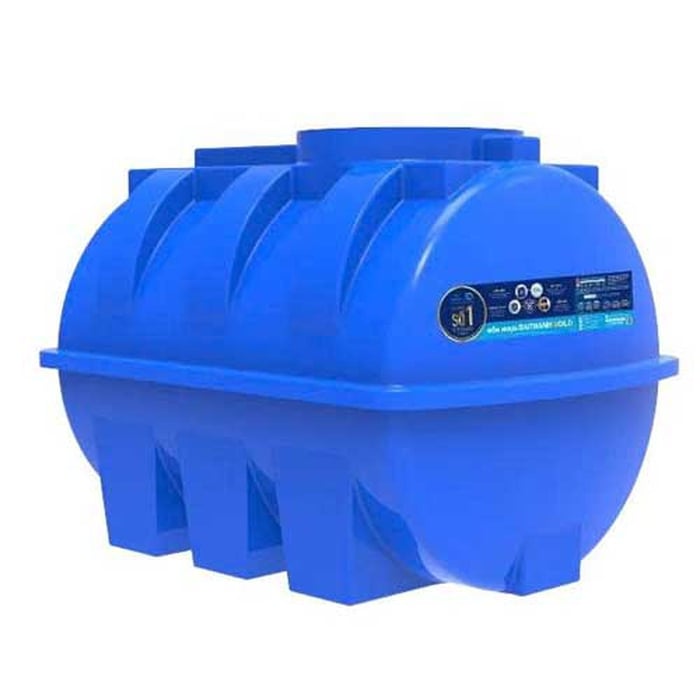 Bồn nước nhựa Đại Thành Gold 1000 lít nằm