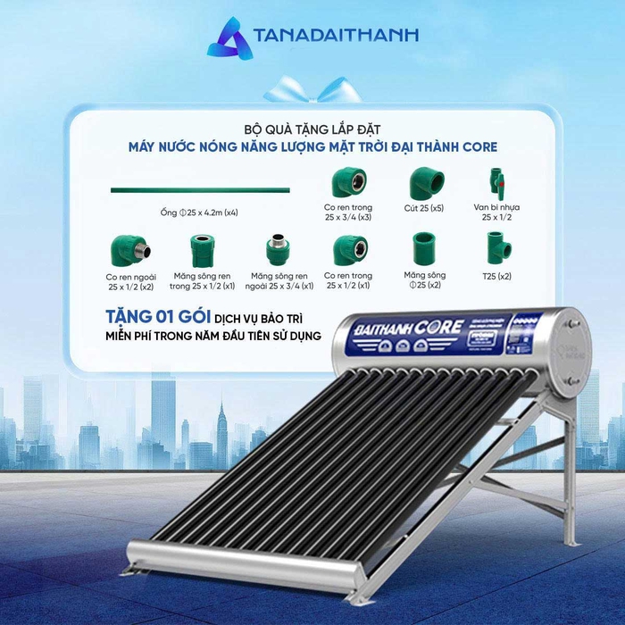 Máy nước nóng Đại Thành Core 130L