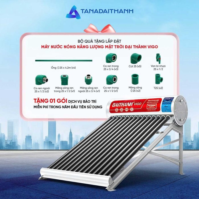 Máy nước nóng 130 lít Vigo