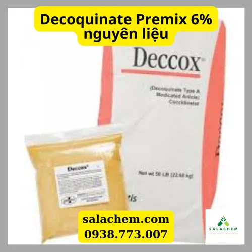 Decoquinate Premix 6% nguyên liệu thuốc thú y