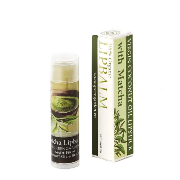 Green Garden - Son dưỡng môi Trà xanh Matcha