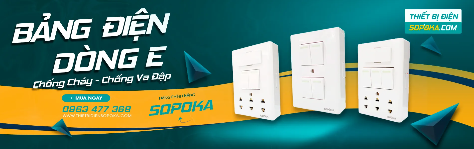 Bảng điện dòng E SOPOKA