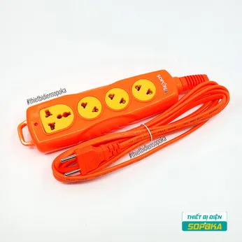 Ổ Cắm Điện 4 Lỗ Chéo 3000W 15A 250V 4C-3000W SOPOKA