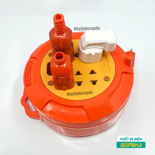 Ổ Cắm Điện Quay Cuộn Dây 2500W 10A 220V R45/R75/R95 SOPOKA