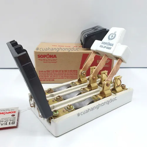 Cầu Dao Đế Sứ 3 Pha 3P 60A 600V D11 SOPOKA