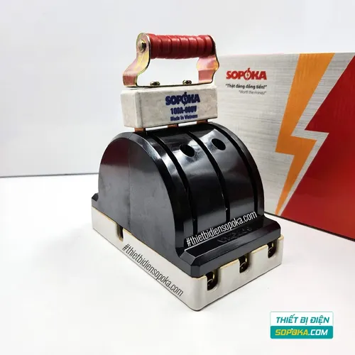 Cầu Dao Đảo Đế Sứ 3 Pha 600V 100A 3P 2N D37 SOPOKA