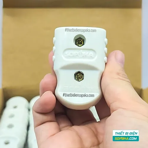 Phích Cắm Điện Âm Siêu Chịu Tải 3000W 15A D3000W SOPOKA