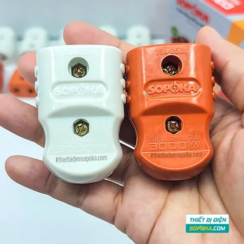 Phích Cắm Điện Âm Siêu Chịu Tải 3000W 15A D3000W SOPOKA