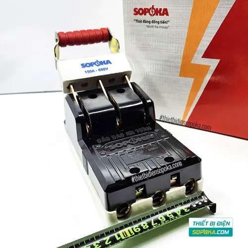 Cầu Dao Đế Sứ 3 Pha 3P 150A 600V D17 SOPOKA