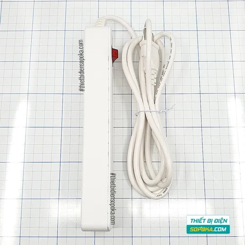 Ổ Cắm Điện 5 Lỗ Chéo 2200W 10A 5A2 SOPOKA