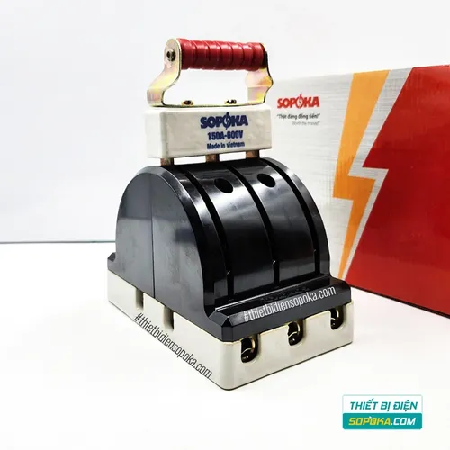 Cầu Dao Đảo Đế Sứ 3 Pha 150A 600V D43 SOPOKA