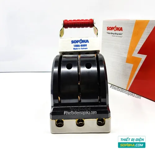 Cầu Dao Đảo Đế Sứ 3 Pha 150A 600V D43 SOPOKA