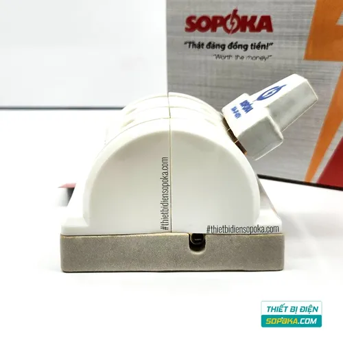 Cầu Dao Đảo Đế Sứ 3 Pha 3P 2N 600V 30A D26/D26A SOPOKA