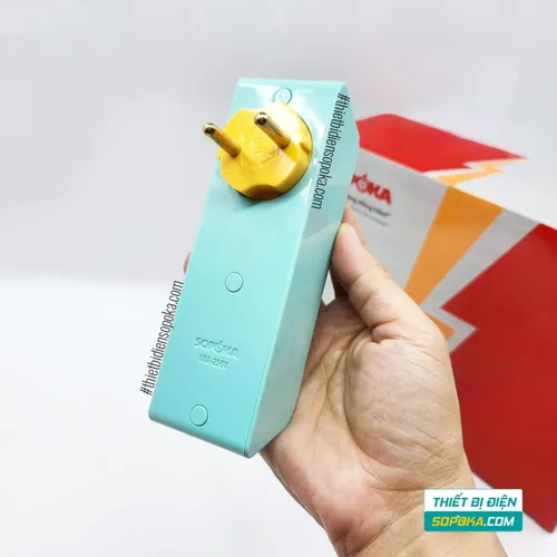 Phích Cắm Chia Điện 5 Lỗ Cổ Xoay 2200W 10A P25T/P25X SOPOKA