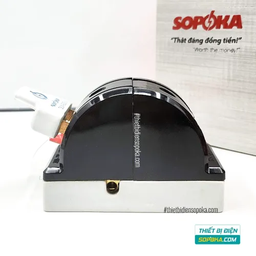 Cầu Dao Đảo Đế Sứ 1 Pha 30A 2P 600V D19 SOPOKA
