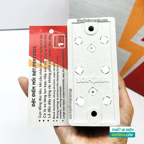 Cầu Dao Đảo Đế Sứ 1 Pha 30A 2P 600V D19 SOPOKA