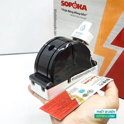 Cầu Dao Đảo Đế Sứ 1 Pha 30A 2P 600V D19 SOPOKA