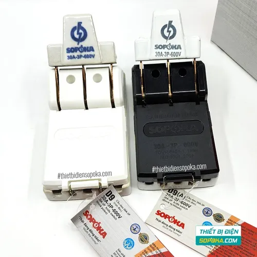 Cầu Dao Đế Sứ 3 Pha 3P 30A 600V D9/D9A SOPOKA