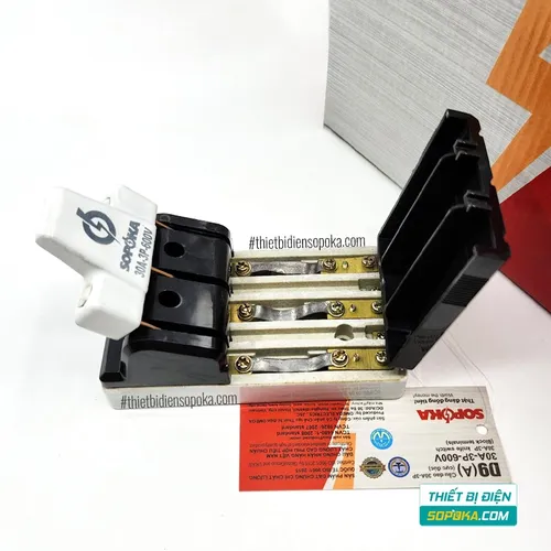 Cầu Dao Đế Sứ 3 Pha 3P 30A 600V D9/D9A SOPOKA