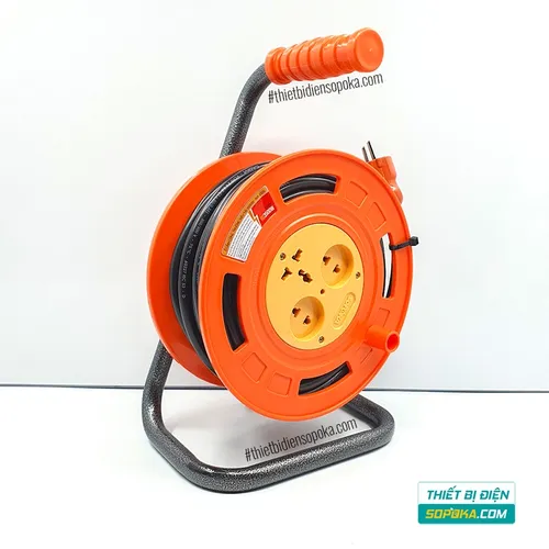 Rulo Cuộn Dây Điện CADIVI 2x2.5mm² 3500W 16A RU3500W SOPOKA