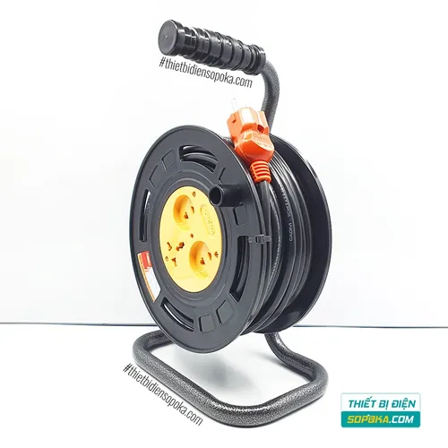 Rulo Cuộn Dây Điện CADIVI 2x2.5mm² 3500W 16A RU3500W SOPOKA