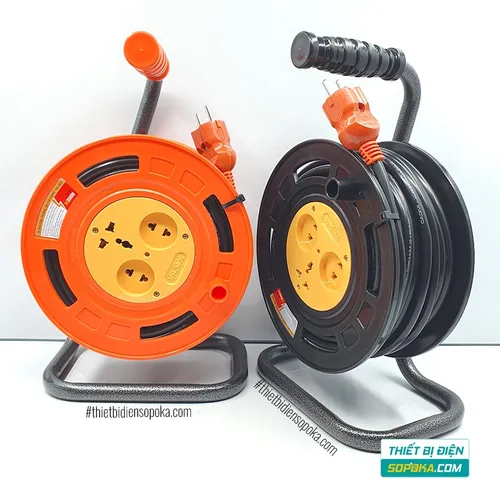 Rulo Cuộn Dây Điện CADIVI 2x2.5mm² 3500W 16A RU3500W SOPOKA