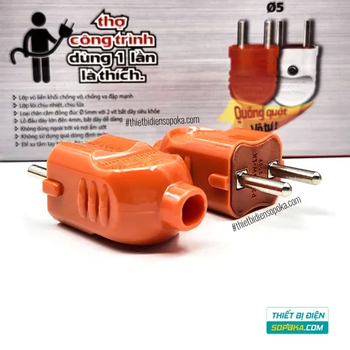 Phích Cắm Điện Dương 3000W 15A P3000WLK SOPOKA