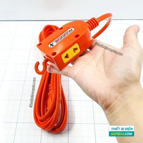 Dây Nối Ổ Cắm Dài Siêu Chịu Tải 3000W S103000W SOPOKA