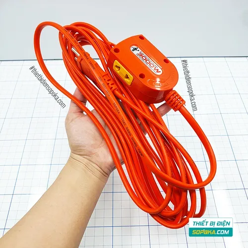 Dây Nối Ổ Cắm Dài Siêu Chịu Tải 3000W S103000W SOPOKA