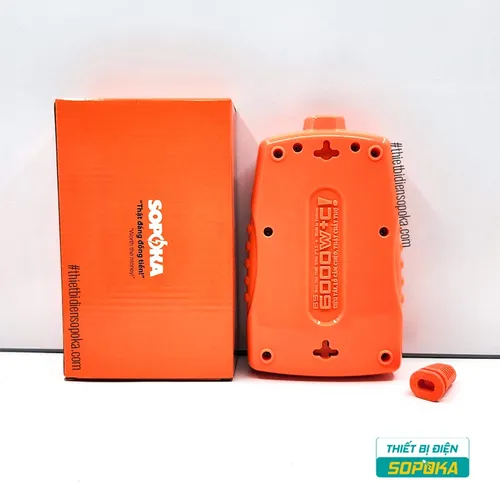 Ổ Cắm Điện 6000W 6 Lỗ Chéo Không Dây 30A 6S-6000W+C SOPOKA