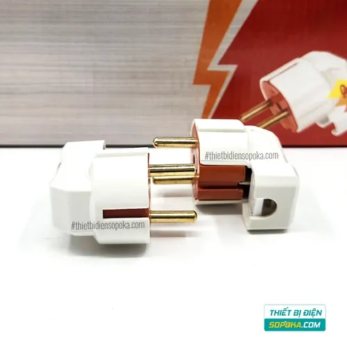 Phích Cắm Điện Dương Gập Vuông Góc 3000W 15A P3000W-G1 SOPOKA