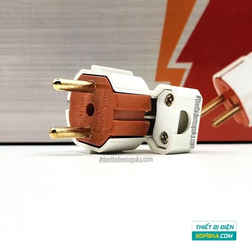 Phích Cắm Điện Dương Gập Vuông Góc 3000W 15A P3000W-G1 SOPOKA