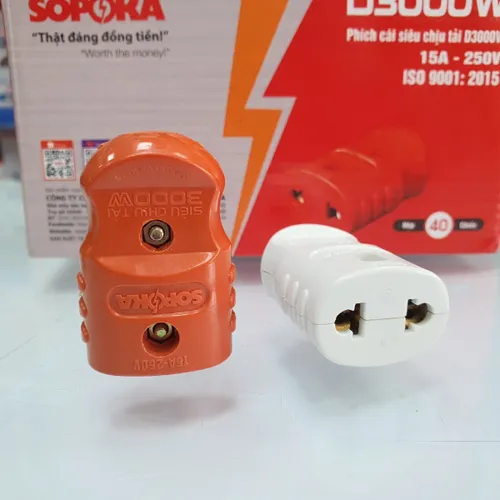 Phích Cắm Điện Âm Chịu Tải 3000W D3000W SOPOKA