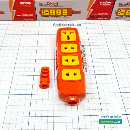 Ổ Cắm Điện 4 Lỗ Không Dây 6000W 4S-6000W SOPOKA