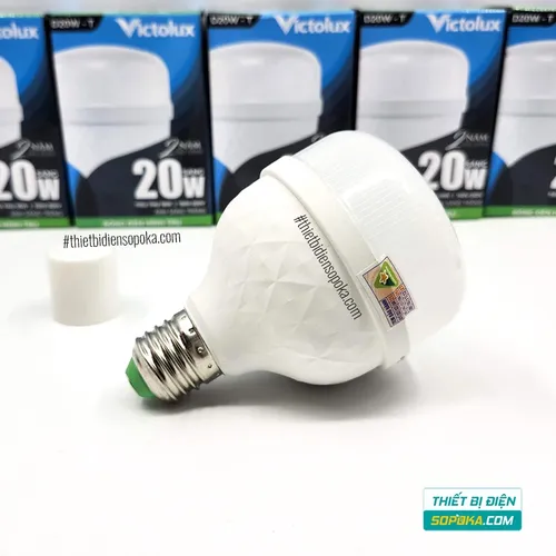 Bóng Đèn LED Hình Trụ Victolux 20W–60W 150–265V Victolux (SOPOKA)