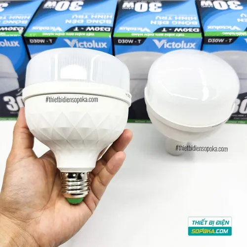Bóng Đèn LED Hình Trụ Victolux 20W–60W 150–265V Victolux (SOPOKA)