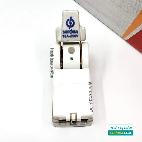 Cầu Dao Đế Sứ 1 Pha 15A 2P D1H SOPOKA