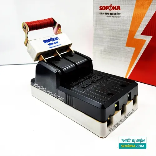 Cầu Dao Đế Sứ 3 Pha 3P 600V 100A D15 SOPOKA