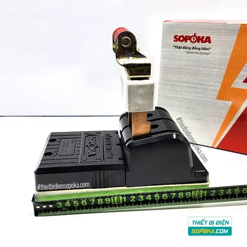 Cầu Dao Đế Sứ 3 Pha 3P 600V 100A D15 SOPOKA