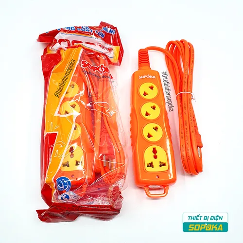 Ổ Cắm Điện 4 Lỗ Chéo 3000W 15A 250V 4C-3000W SOPOKA