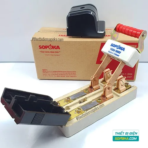 Cầu Dao Đế Sứ 1 Pha 150A 2P D34 SOPOKA