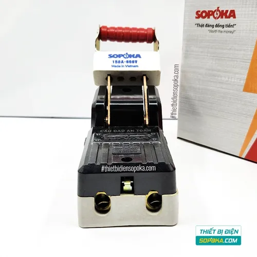 Cầu Dao Đế Sứ 1 Pha 150A 2P D34 SOPOKA