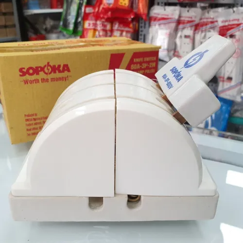 Cầu Dao Đảo Đế Sứ 3 Pha 60A 3P 2N 600V D28 SOPOKA
