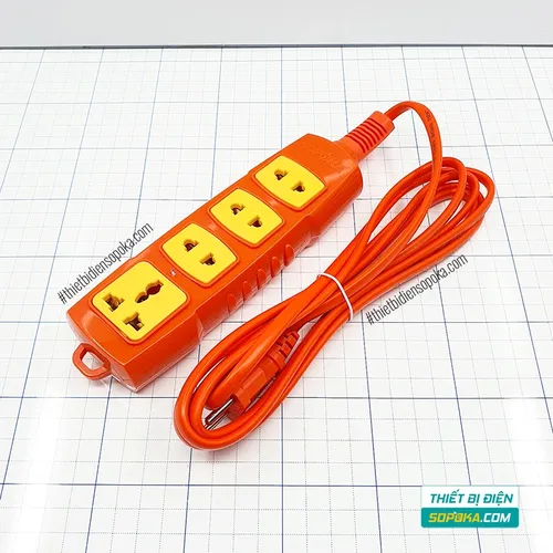 Ổ Cắm Điện 3000W Siêu Chịu Tải Có Dây 4S-3000W SOPOKA