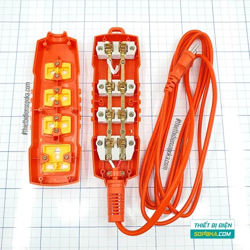 Ổ Cắm Điện 3000W Siêu Chịu Tải Có Dây 4S-3000W SOPOKA