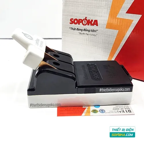 Cầu Dao Đế Sứ 3 Pha 3P 60A 600V D11/D11A SOPOKA